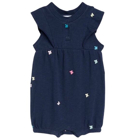 Splendid Infant Girl Rainbow Butterfly Onesie sz 6-9 m Romper One Piece - Picture 1 of 6